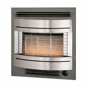 Widney Curvascape GP Portrait LPG Fire Grey Silver CS1EGPGSS