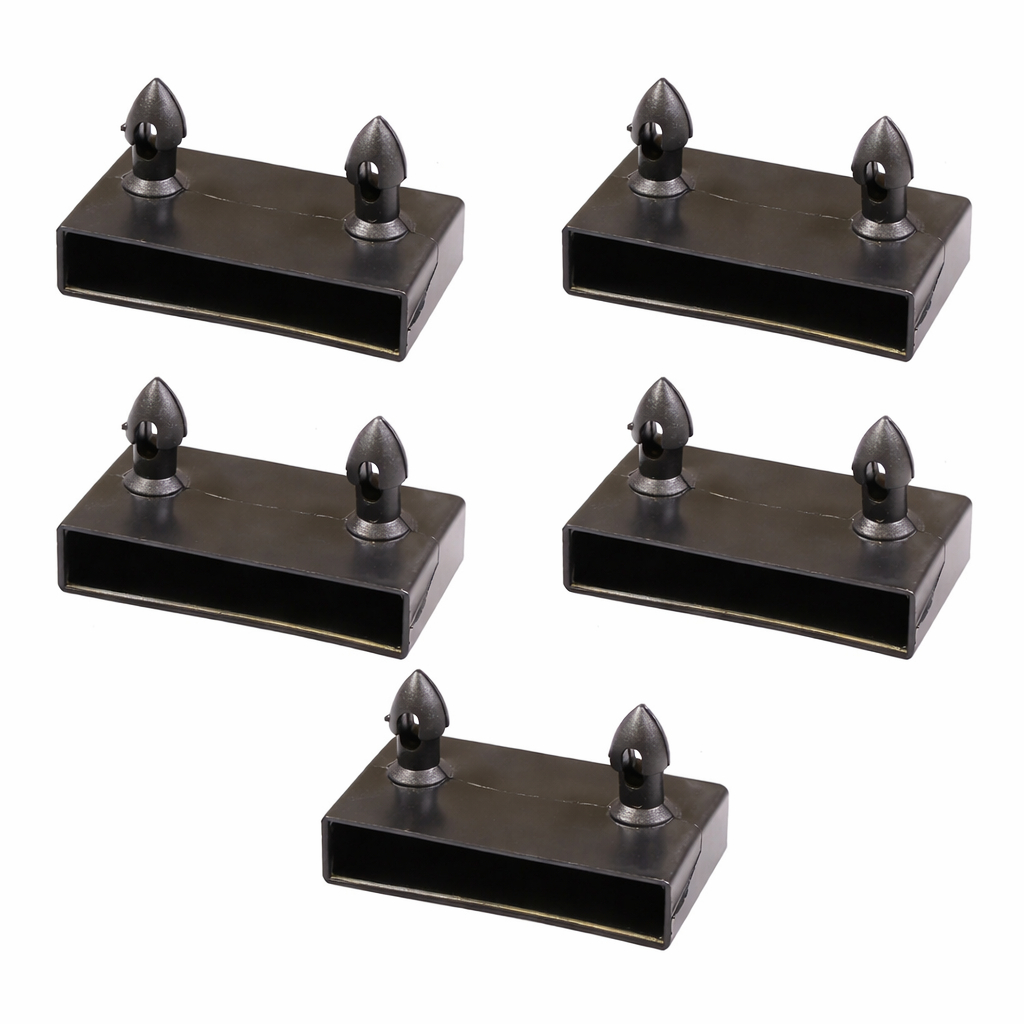 Black Plastic End Caps for Bedframe Slats x 5 1 Black Plastic End Caps for Bedframe Slats x 5