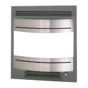 Widney LPG Fire Curvascape GP Grey/Silver Trim (Cover Only) W00519