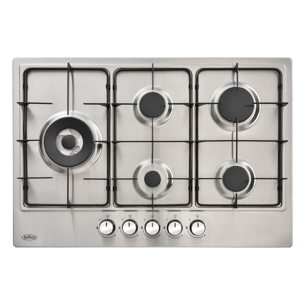 Amazon.com: 34 Inch Gas Cooktop Built-in Stainless Steel 5 Burners Gas  Stovetop LPG/NG Convertible Gas Stove Top Dual Fuel Gas Hob DM628-SA01 :  Appliances