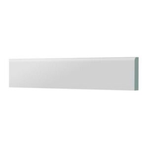 Caravan Internal Skirting Board 45mm x 6mm - White