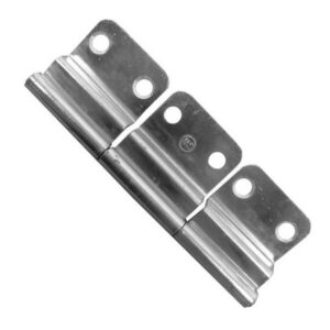 Caravan, 3 Flap Door Hinge, Left Hand Zinc Plated
