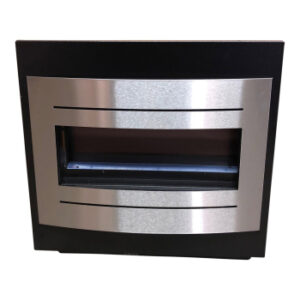 Widney Fuego Spacesaver 1.5kw Black & Stainless Steel