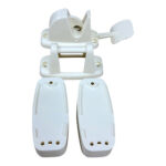 Door Catch Trigger Release White