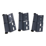 Door Hinge Left Hand Grey Ellbee Set of 3