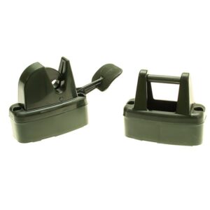 Door Catch Trigger Release Green