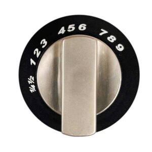 Spinflo Oven Knob In Satin - SPCC0595.SA