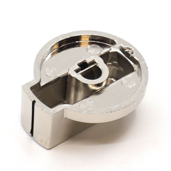 Thetford Straight Knobs Gloss Nickel (Pack of 6) - Image 2