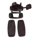 Door Catch Trigger Release Brown