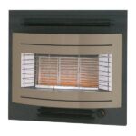 Widney Curvascape LPG Fire GL Landscape Black/Gold CS1EGPBG