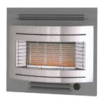 Widney Curvascape LPG Fire GL Landscape Grey/Silver CS1EGLGS