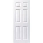 White Internal 6 Panel Door 1981 x 610 x 35mm (24")