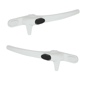 Window Handle New Ellbee White Cockspur Right Hand