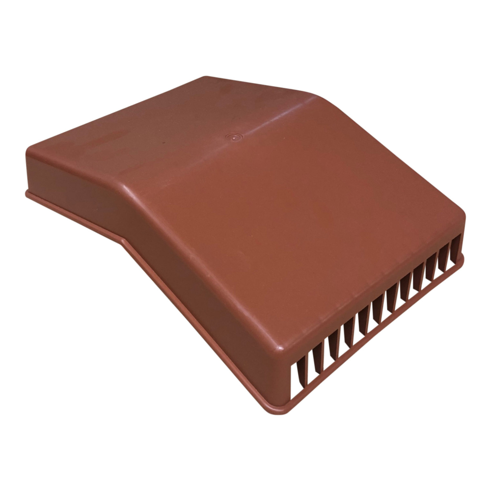 Tile Effect Roof Light Cover, Ridge Roof Cowl Top Terracotta