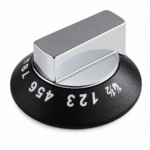 Spinflo Oven Knob In Chrome - SPCC0595.CR
