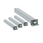 Bed Frame Metal Legs Set with Bolts, 4 Pack, 280mm